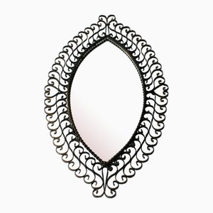 Miroir Vintage en Fer, 1950s