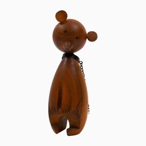 Bear Figurine by Karl Hagenauer, 1950s