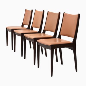 Dining Chairs by Johannes Andersen for Uldum Møbelfabrik, 1960s, Set of 4