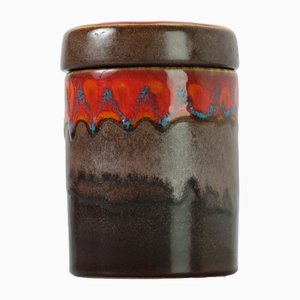 Mid-Century Ceramic Silberdistel Jar from Scheurich, 1970s