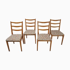 Mid-Century Dining Chairs from Interier Praha, Czechoslovakia, 1970s, Set of 4