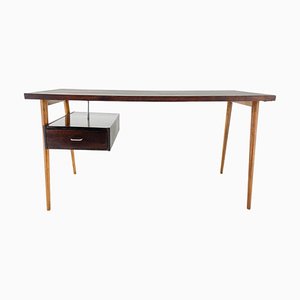 Mid-Century Writing Desk with One Floating Drawer, 1960s