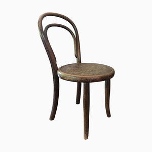 Early Model Thonet Child Chair in Plywood, 1880s