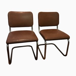 Set of Chairs Model B32 Simili from Thonet, 1950s