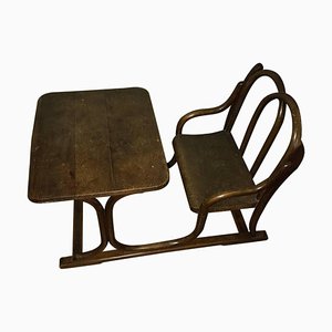 Banc et Bureau d'Ecole pour Enfants de Thonet, 1904