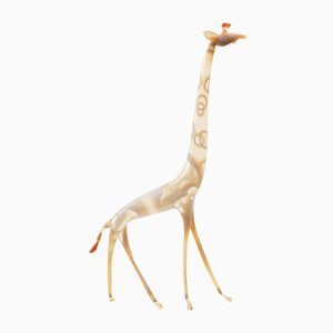 Giraffe Figurine by Jaroslav Brychta, 1930s