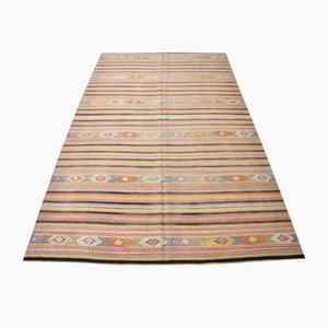 Alfombra Kilim turca vintage de lana