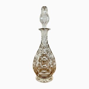 Decanter edoardiano a forma di campana in vetro, inizio XX secolo