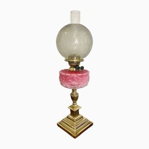 Viktorianische Öllampe, 1860er