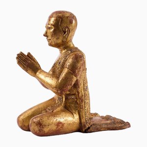 Sculpture Bouddhiste Mandalay Birmanie, 1920s