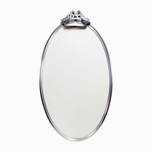Oval Mirror with Classic, 1970s