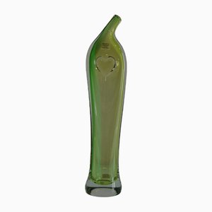 Grünes Glas Glas von Kosta Boda