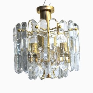 Palazzo Glass Pendant Lamp from Kalmar, 1960s