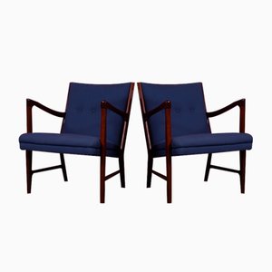 Easy Chairs from Fritz Hansen, Denmark, 1960s