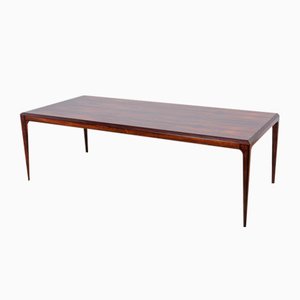 Rosewood Coffee Table by Johannes Andersen for CFC Silkeborg, 1960s