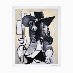 Pablo Picasso, Homme au fanion, 2015, Digitaldruck