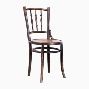 Bentwood Harlequin Dining Chairs attributed to Debrecen, 1950s, Set of 10