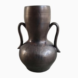 Große Vintage Vase aus Keramik, 1960er