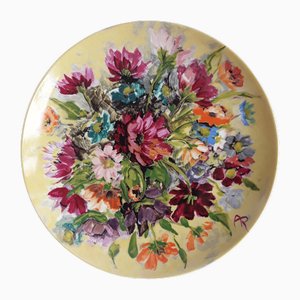 Vintage Wall Plate by Anneliese Rothenberger for Fürstenberg, 1970s