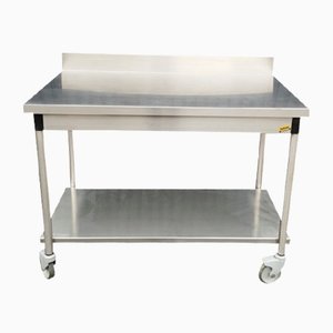 Vintage Servicing Cart in Stainless Steel
