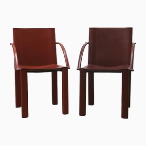 Chaises par Carlo Bartoli pour Matteo Grassi, Set de 2