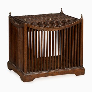 19th Century Georgian Mahogany Basket, 1820s