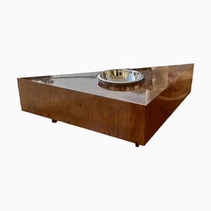 Terrace Table with Wine Cooler in Metal