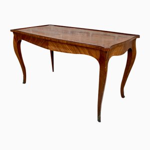 French Marquetry Bronze Ormolu Mounted Center or Coffee Table, 1920s