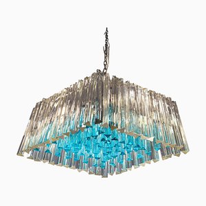 Murano Glass Ceiling Lamp from Venini & Co, Italy, 1970s