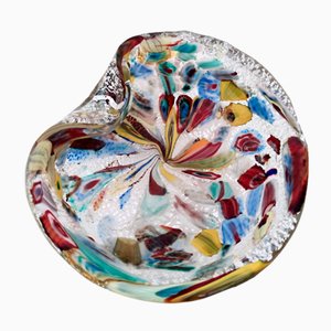 Vintage Murano Glass Ashtray / Vide-Poche by Giulio Radi by Avem, 1960s