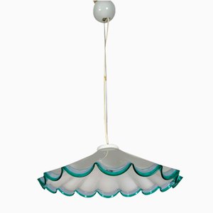 Vintage Suspension Lamp in Murano Glass, Italy, 1980s