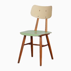 Vintage Wooden Dining Chair from TON, 1960s
