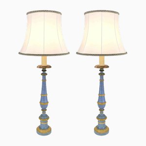 Antique Table Lamps, Early 19th Century, Set of 2