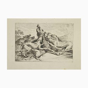 Jean Lepautre, Wildlife, Etching, 18th Century