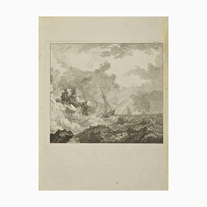 Pierre Quentin Chedel, The Ocean, Etching, 1755
