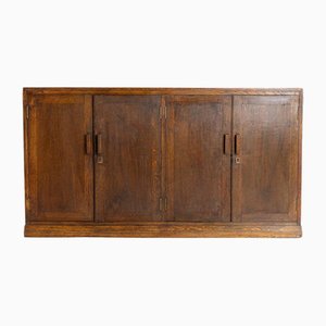 Frühes 20. Jh. Schulsideboard aus Eiche, 1890er