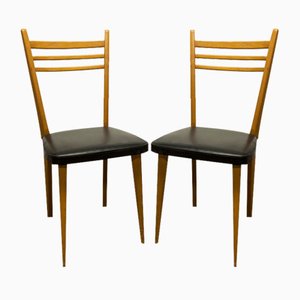 Skandinavische Stühle, 1960er, 2er Set