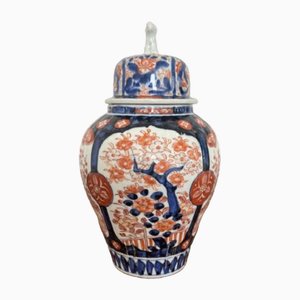 Vase Antique en Forme d'Imari, Japon, 1900