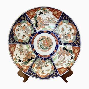 Großer antiker japanischer Imari Teller, 1900