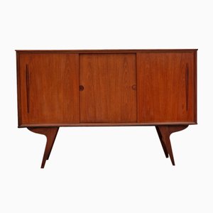 Meuble Commode Vintage en Bois de Teck, Danemark, 1960s