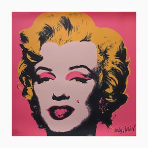 Lithographie Andy Warhol, Marilyn, 1980s