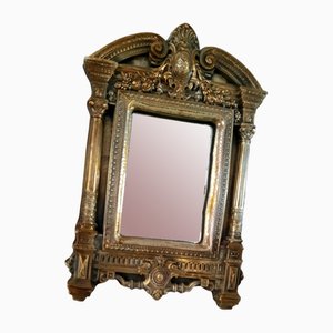 Silver Mirror with Frame, 1950s