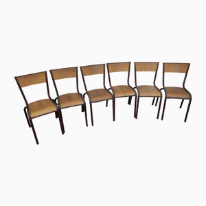 Stapelbare Stühle von Mullca, 1960er, 6 . Set