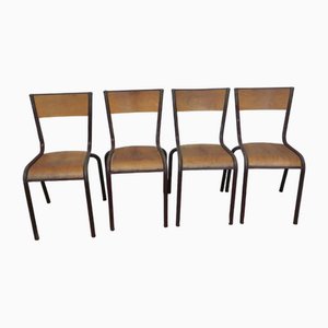 Stackable Chairs from Mullca, 1960s, Set of 4