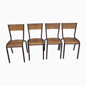 Stapelbare Stühle von Mullca, 1960er, 4 . Set