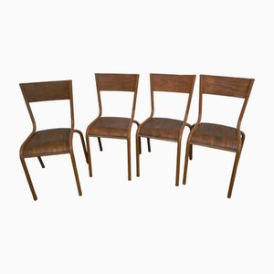 Chaises Empilables de Mullca, 1960s, Set de 4