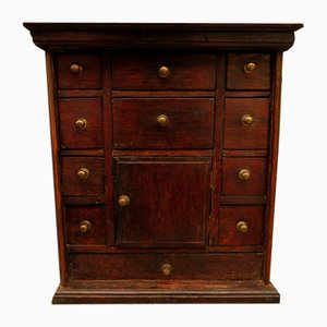 Antique Georgian Spice Cabinet with Drawers