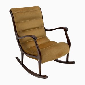 Rocking Chair Mid-Century Moderne par Ezio Longhi pour Elam, Italie, 1950s