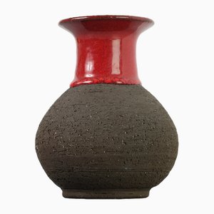 Dänische Keramikvase von Lehmann, 1970er