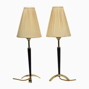 Extendable Table Lamps by J.T. Kalmar, 1950s, Set of 2